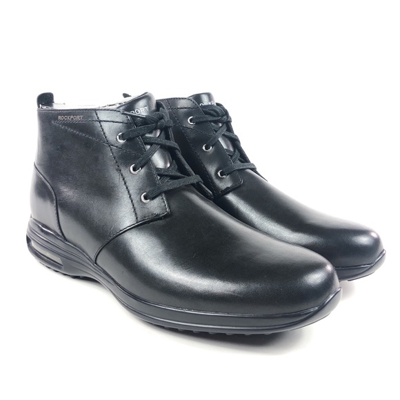 rockport chukka black